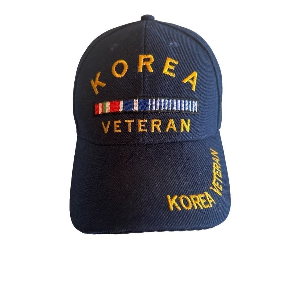 Korea Veteran Blue Hat Cap Adjustable‎